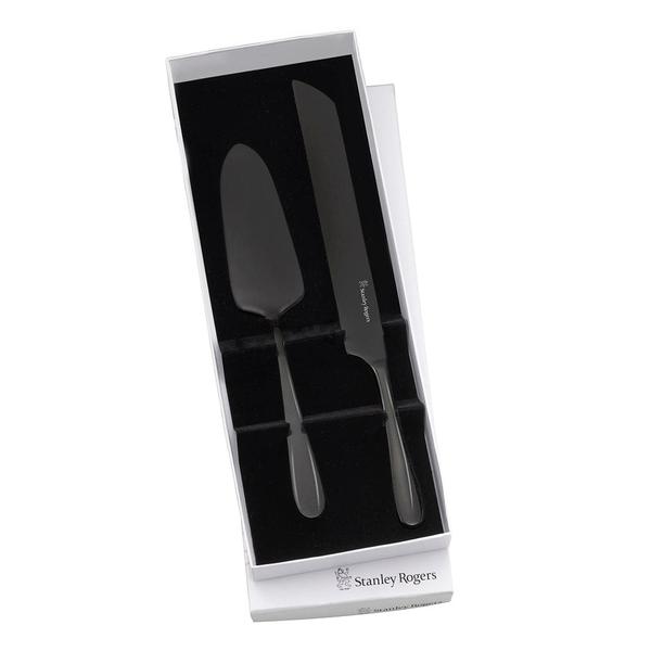 Albany Onyx Cake Knife & Server