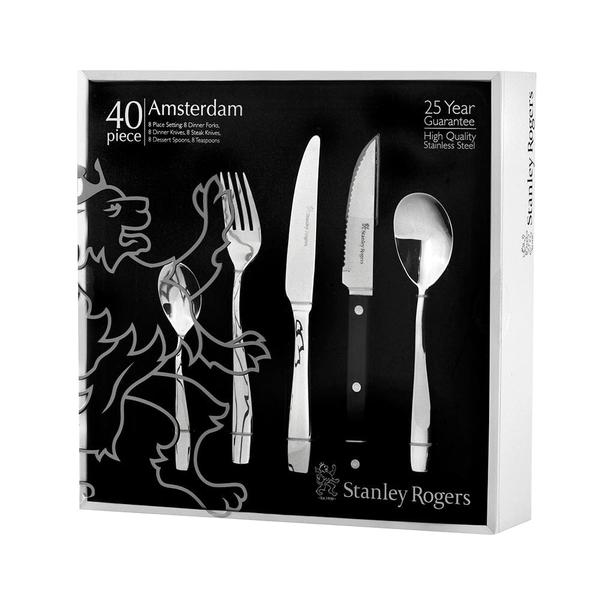Amstedam Cutlery Set 40 Piece
