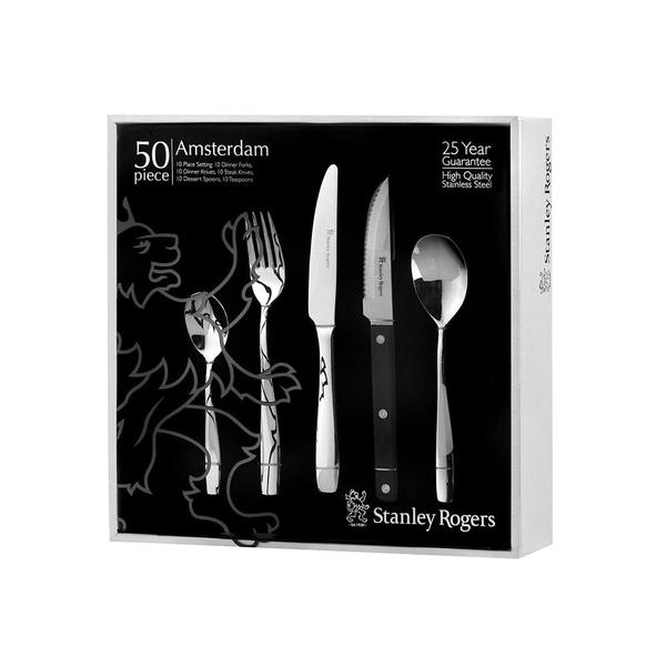 Amsterdam Cutlery Set 50 Piece