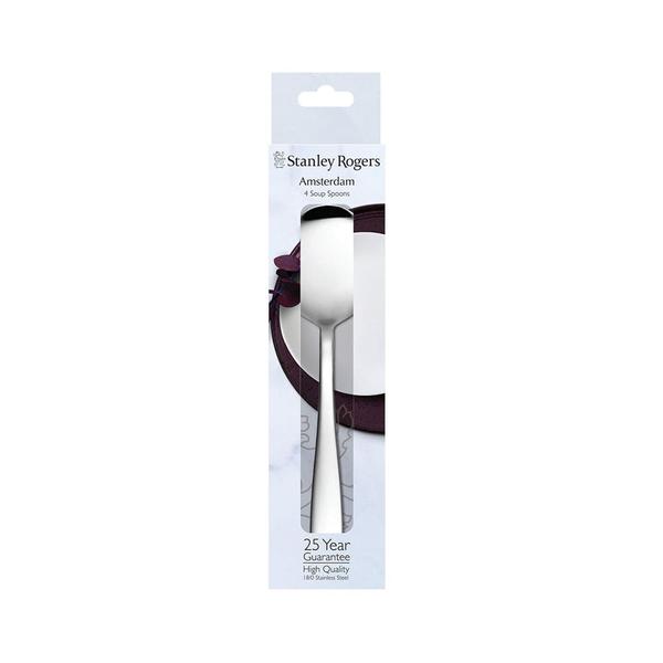 Amsterdam Soup Spoons 4 Piece Set