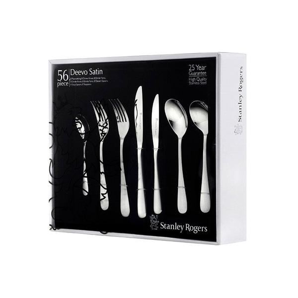 Deevo Satin Cutlery Set 56 Piece