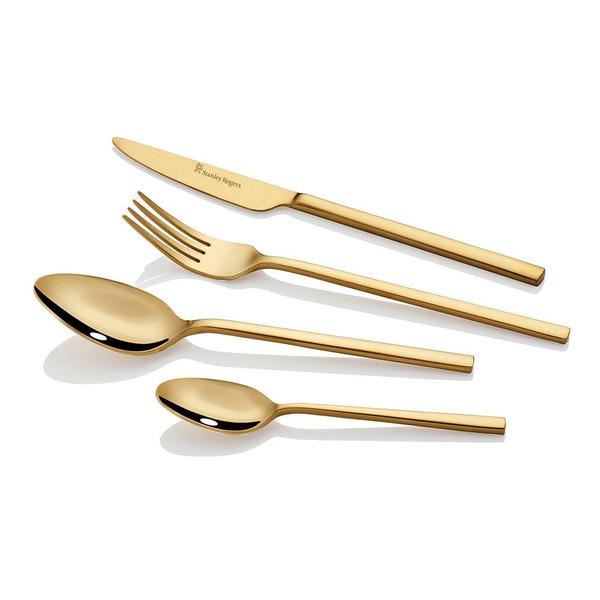 Hereford Gold Cutlery Set 16 Piece