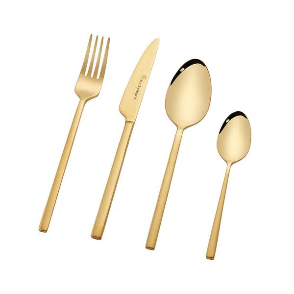 Hereford Gold Cutlery Set 16 Piece
