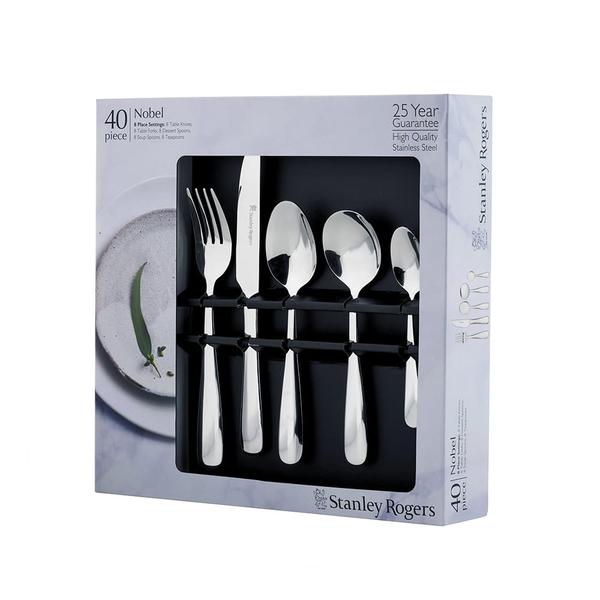 Nobel Cutlery Set 40 Piece with Doup Spoon