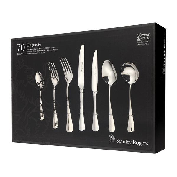 Baguette Cutlery Set 70 Piece