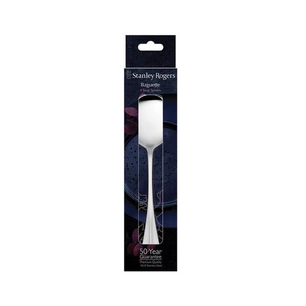 Baguette Soup Spoons 4 Piece Set
