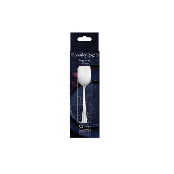 Baguette Teaspoons 4 Piece Set