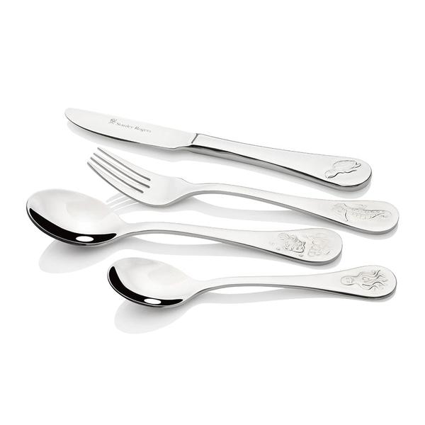 Children's Cutlery Sea Animals 4 Piece Set