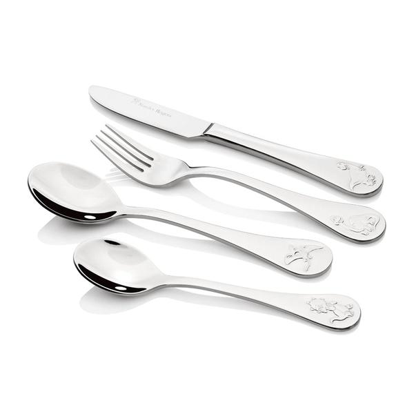 Children's Cutlery Dinosaurs 4 Piece Set