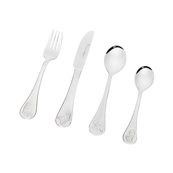 Children's Cutlery Dinosaurs 4 Piece Set