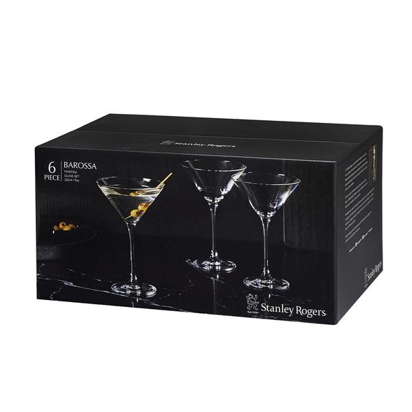 Barossa Martini Glass 262ml 6 Piece Set