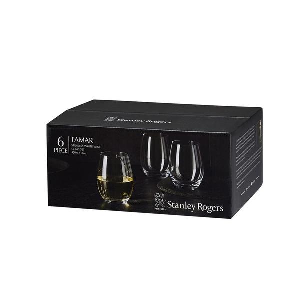 Tamar Stemless White Wine 450ml 6 Piece Set