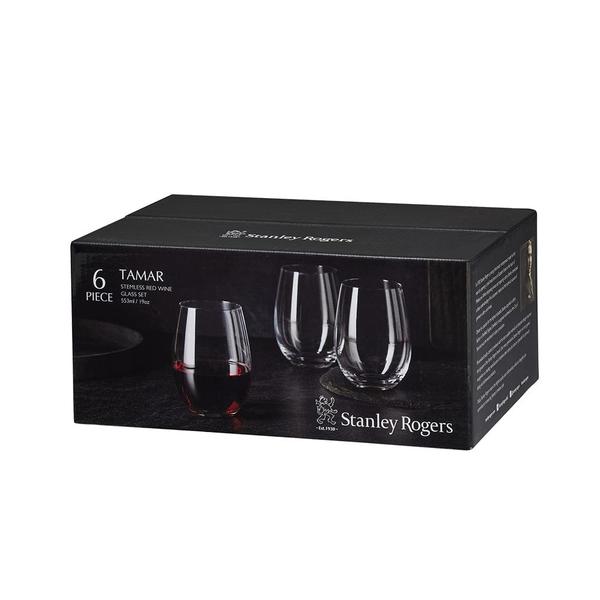 Tamar Stemless Red Wine 553ml 6 Piece Set