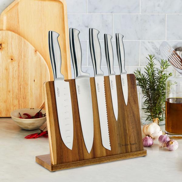 Magnetic Knife Block Set 6 Pieces