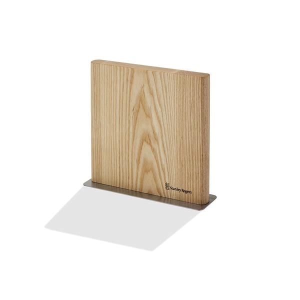 Double Sided Magnetic Knife Block - Ash Wood