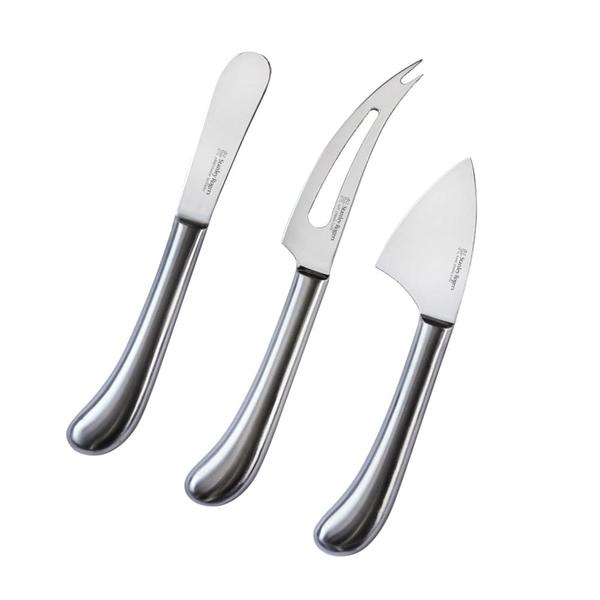 Pistol Grip Stainless Steel 3 Piece Set