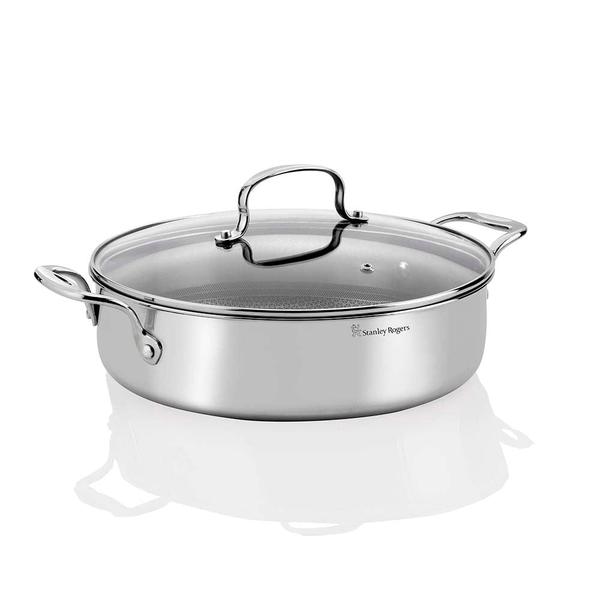 Sr-Matrix Chef's Pan with Glass Lid 28cm