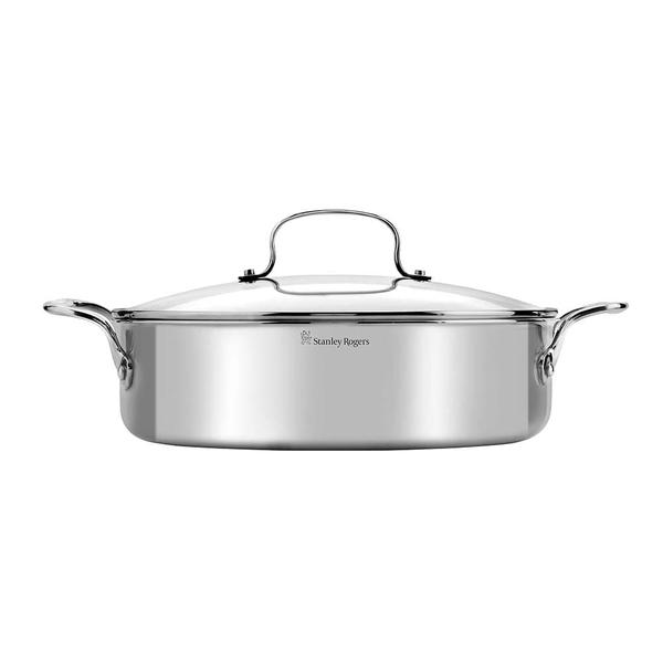 Sr-Matrix Chef's Pan with Glass Lid 28cm