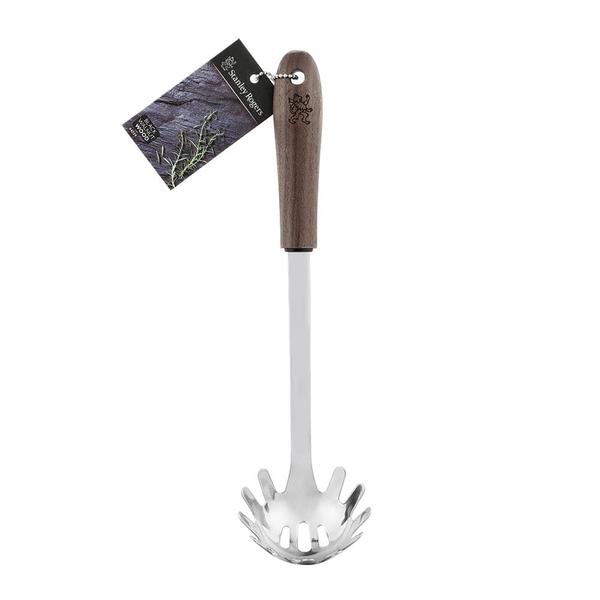Black Walnut Spaghetti Server