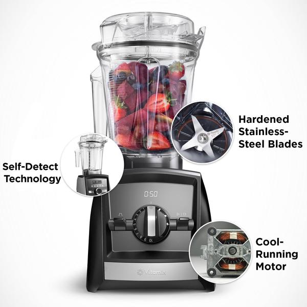 A2500i Ascent® Series Smart Blender - Slate