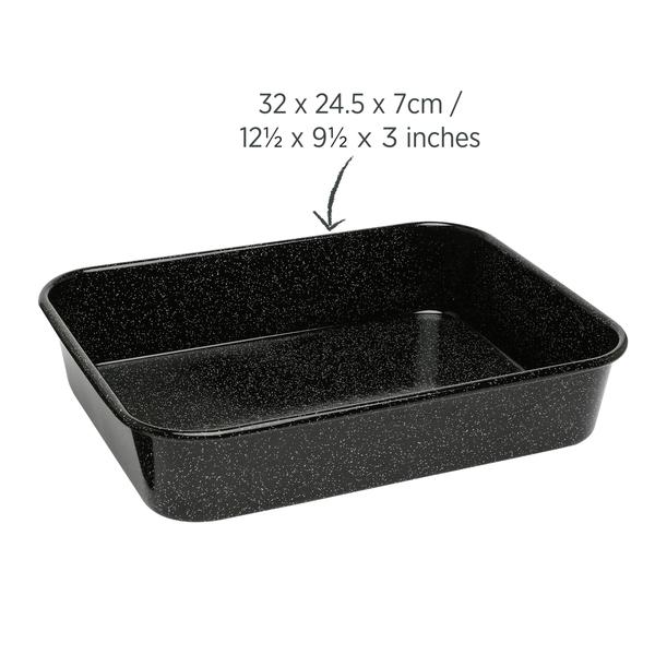 Vitreous Enamel Roaster Small 32cm