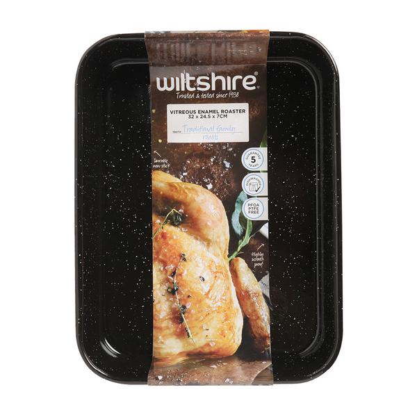 Vitreous Enamel Roaster Small 32cm