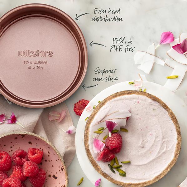 Rose Gold Mini Springform Pan 10cm
