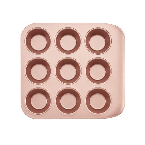 Rose Gold Smart Stack Muffin pan 9 cup