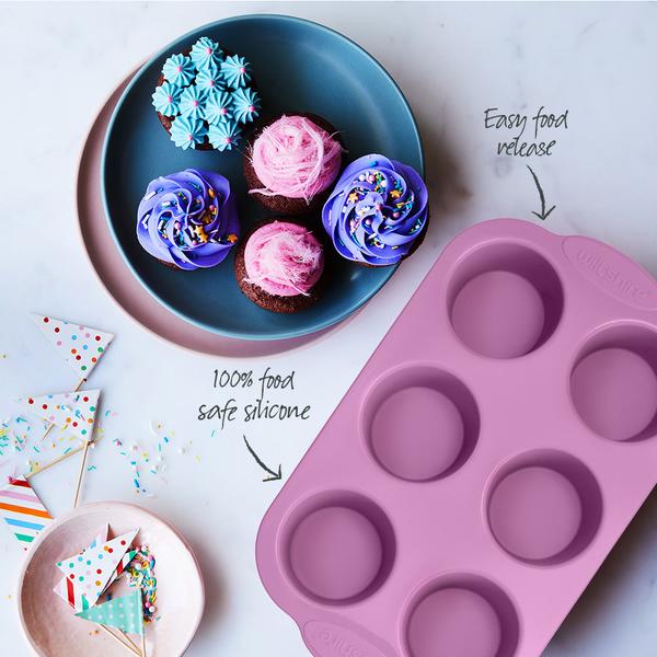 Silicone Muffin Pan 6 Cup
