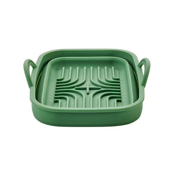 Silicone Air Fryer Rectangular Collapsible Pan