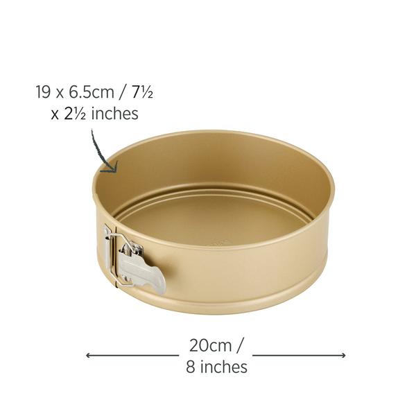 Champagne Gold Small Springform Pan 20 x 6.5cm