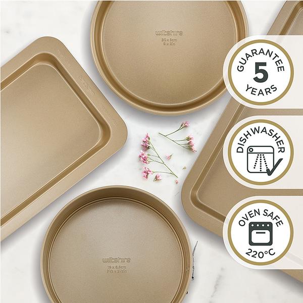 Champagne Gold Roast Pan 33.5 x 23cm