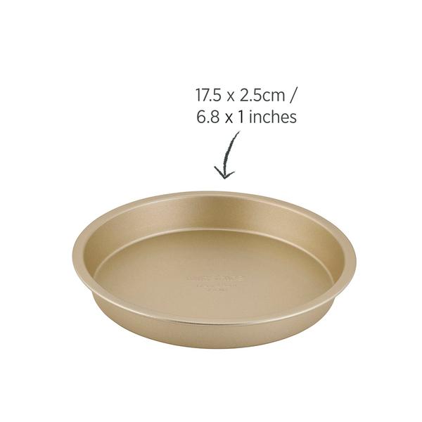 Champagne Gold Mini Pizza Pan 17.5cm