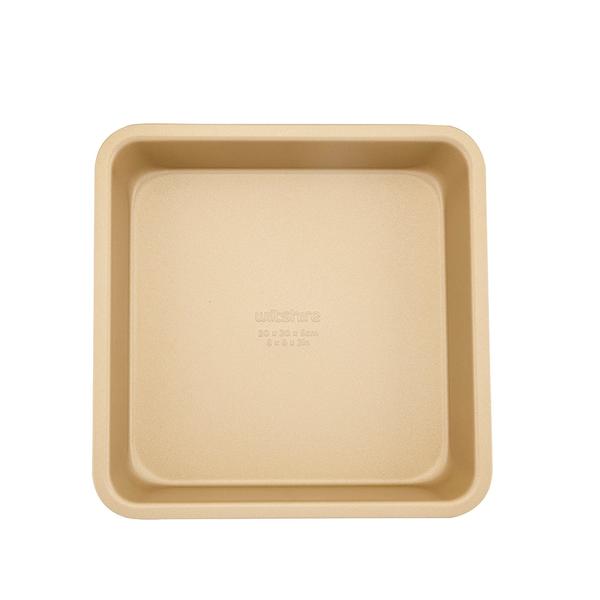 Champagne Gold Square Cake Pan 20cm