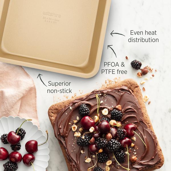 Champagne Gold Square Cake Pan 20cm