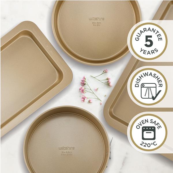 Champagne Gold Square Cake Pan 20cm