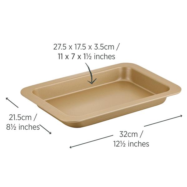 Champagne Gold Slice Pan 27.5cm