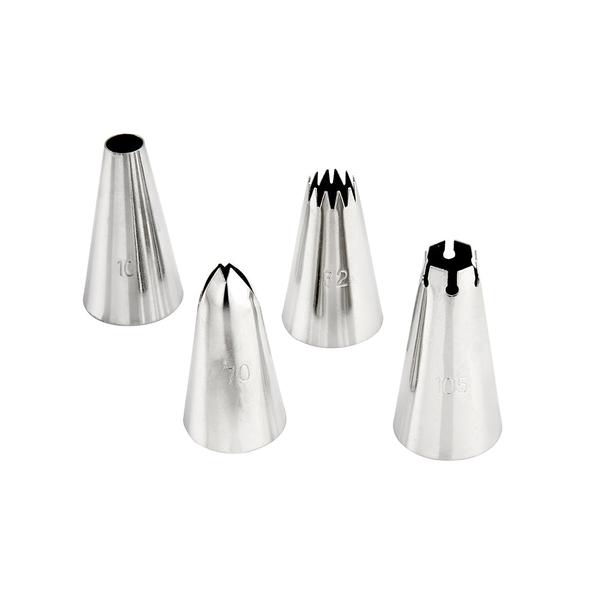 Border Decorating Tips Set of 4