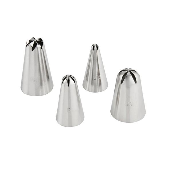 Flower Decorating Tips Set of 4