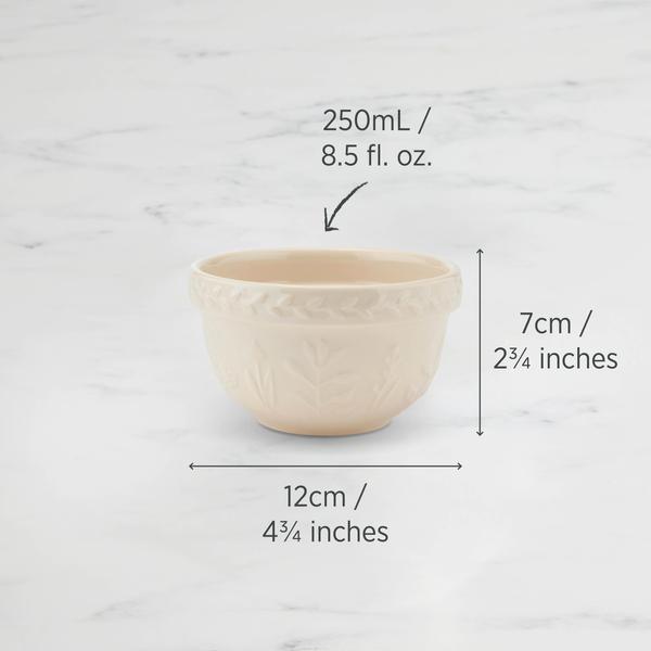 Mini Prep Bowl 12 x 7cm Vanilla