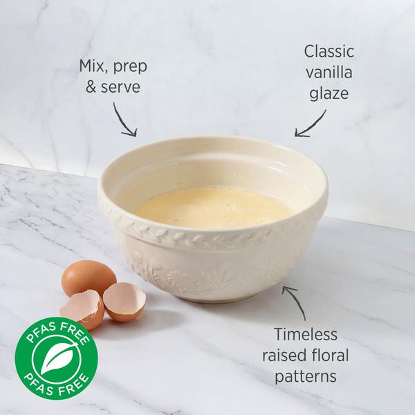 Mixing Bowl 23.5 x 11cm Vanilla