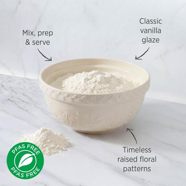 Mixing Bowl 26.5 x 12cm Vanilla