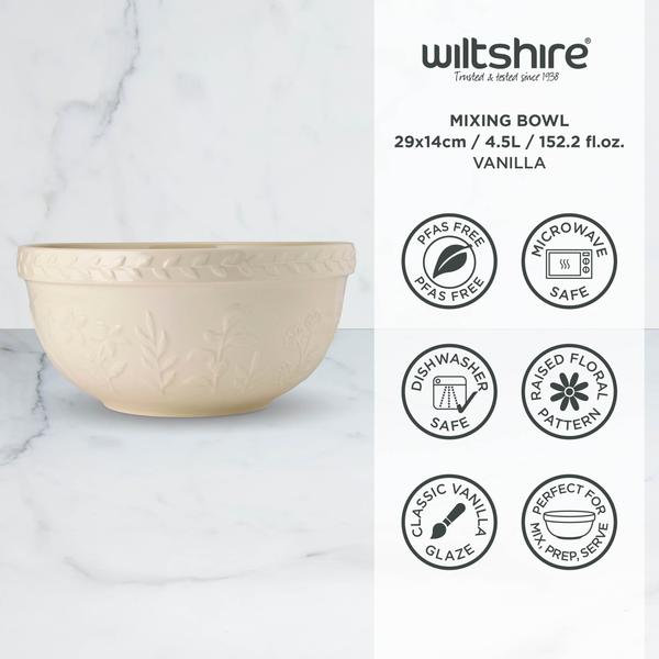Mixing Bowl 29 x 14cm Vanilla