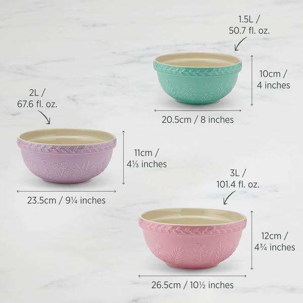Baking Traditions Mixing Bowls 3pk