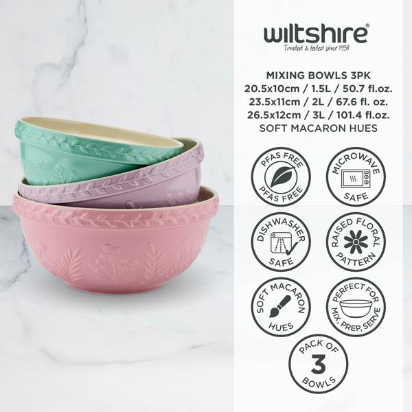 Baking Traditions Mixing Bowls 3pk