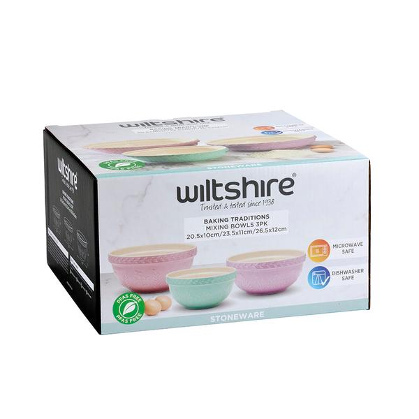 Baking Traditions Mixing Bowls 3pk