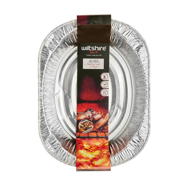 Bar-B Foil Trays Large 2 Pack CDU of 6