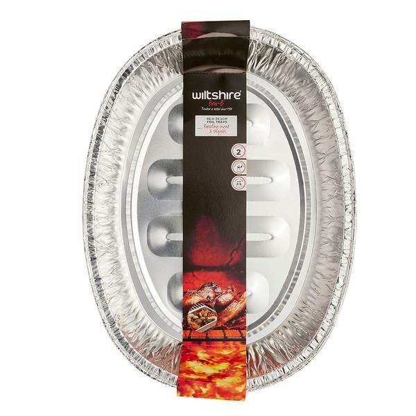 Bar-B Foil Trays Extra Large 2 Pack CDU of 6