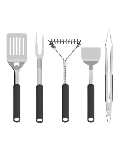 Bar-B Stainless Steel Tool Set 6pc