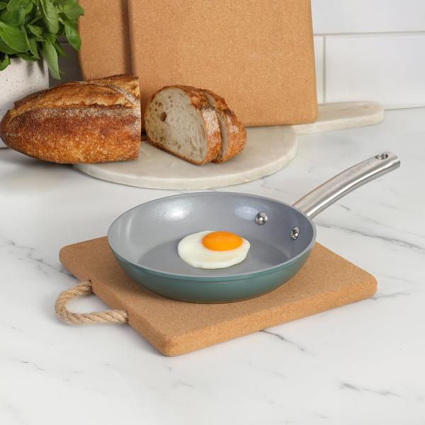 Deluxe Cork Trivet with Rope Handle Square 24 x 2cm